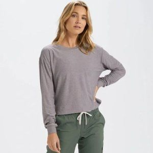 Vuori Crew Neck Long Sleeve Solstice Daydream Tee